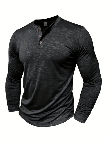 James | Supreme Fit Henley Shirt