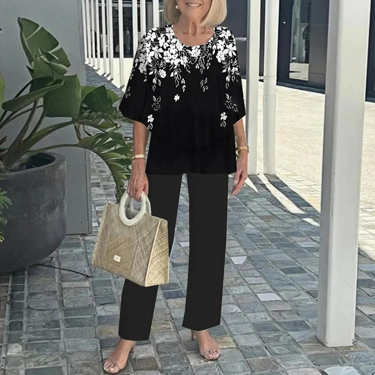 Geneva | Stylish Trendy Print Two-Piece Set