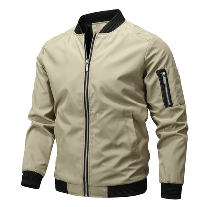 Carter | Sleek Bomber Jacket