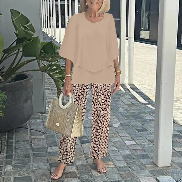 Geneva | Stylish Trendy Print Two-Piece Set