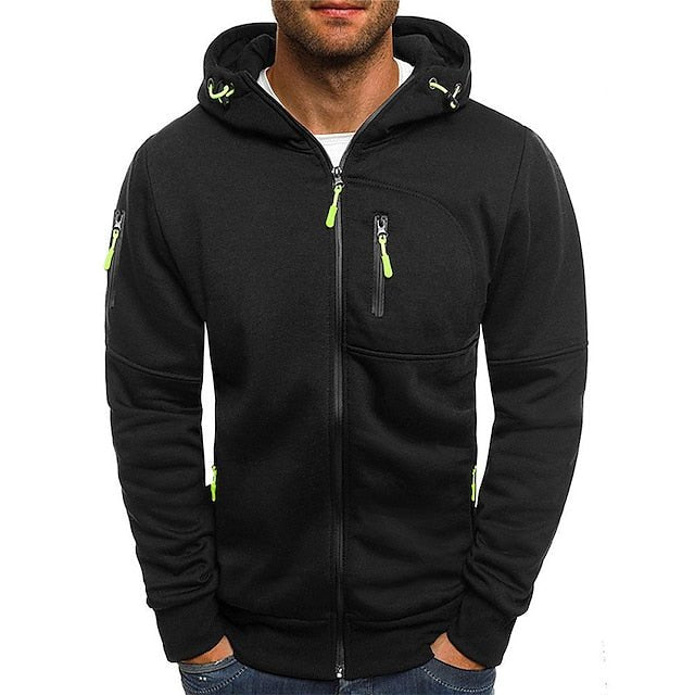 Mordain | Simply Hooded Zip-Up Jacket