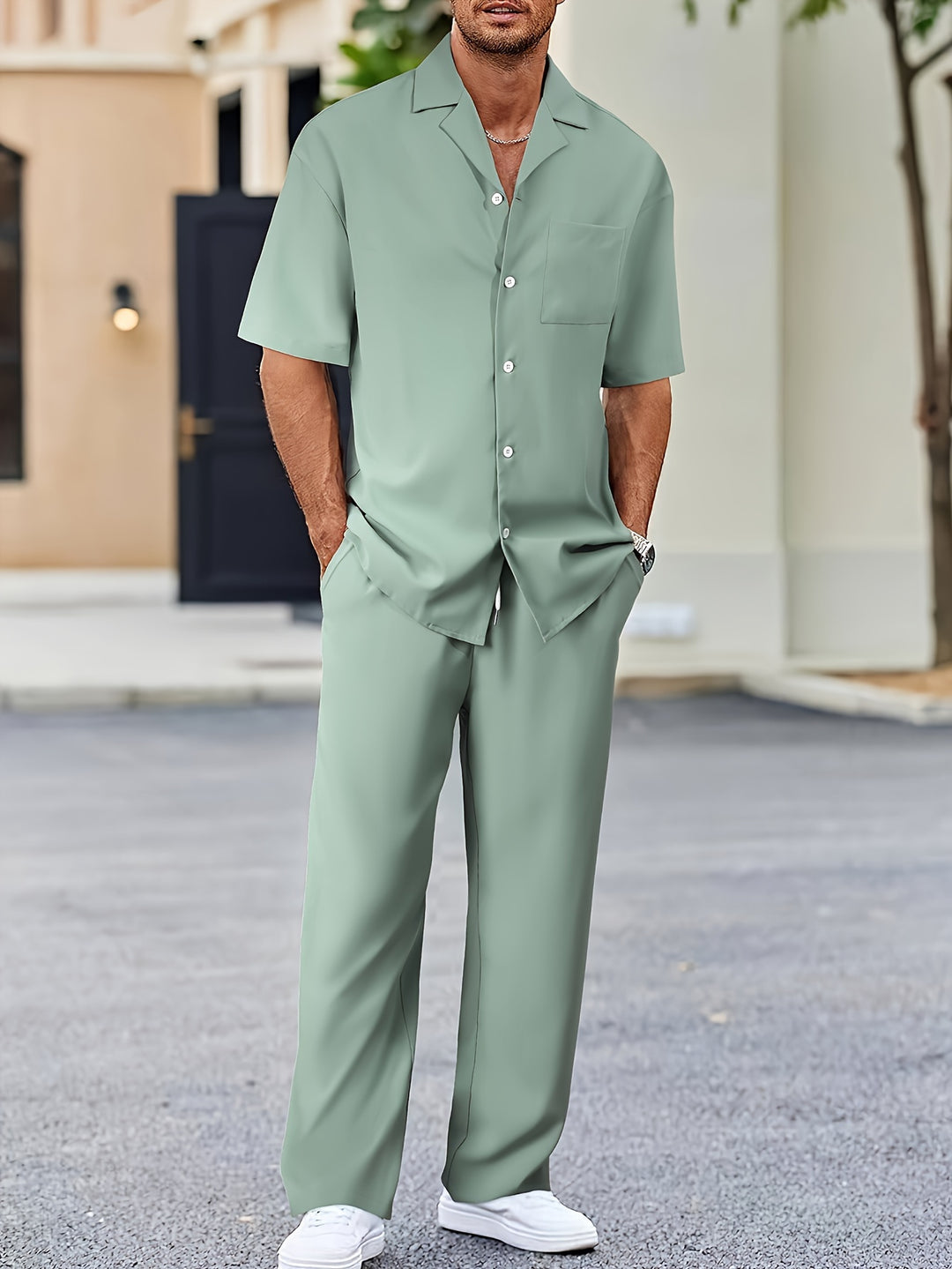 Herbert | Cozy Chic Two-Piece Suit Set