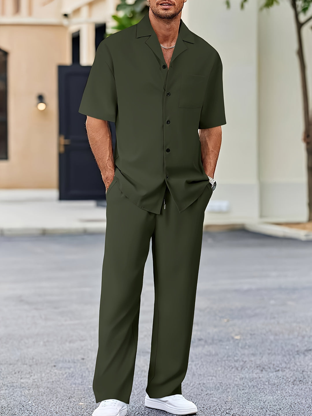 Herbert | Cozy Chic Two-Piece Suit Set
