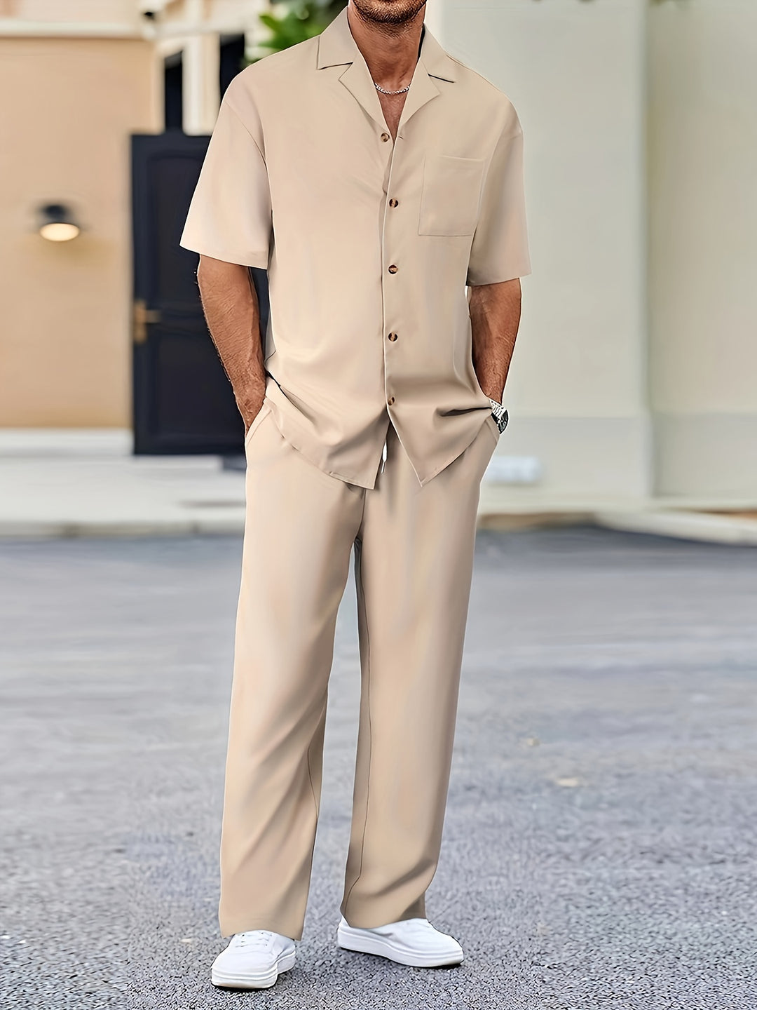 Herbert | Cozy Chic Two-Piece Suit Set
