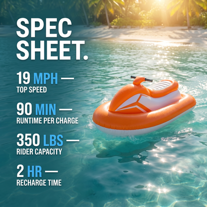 AquaJet™ Inflatable Electric Jetski