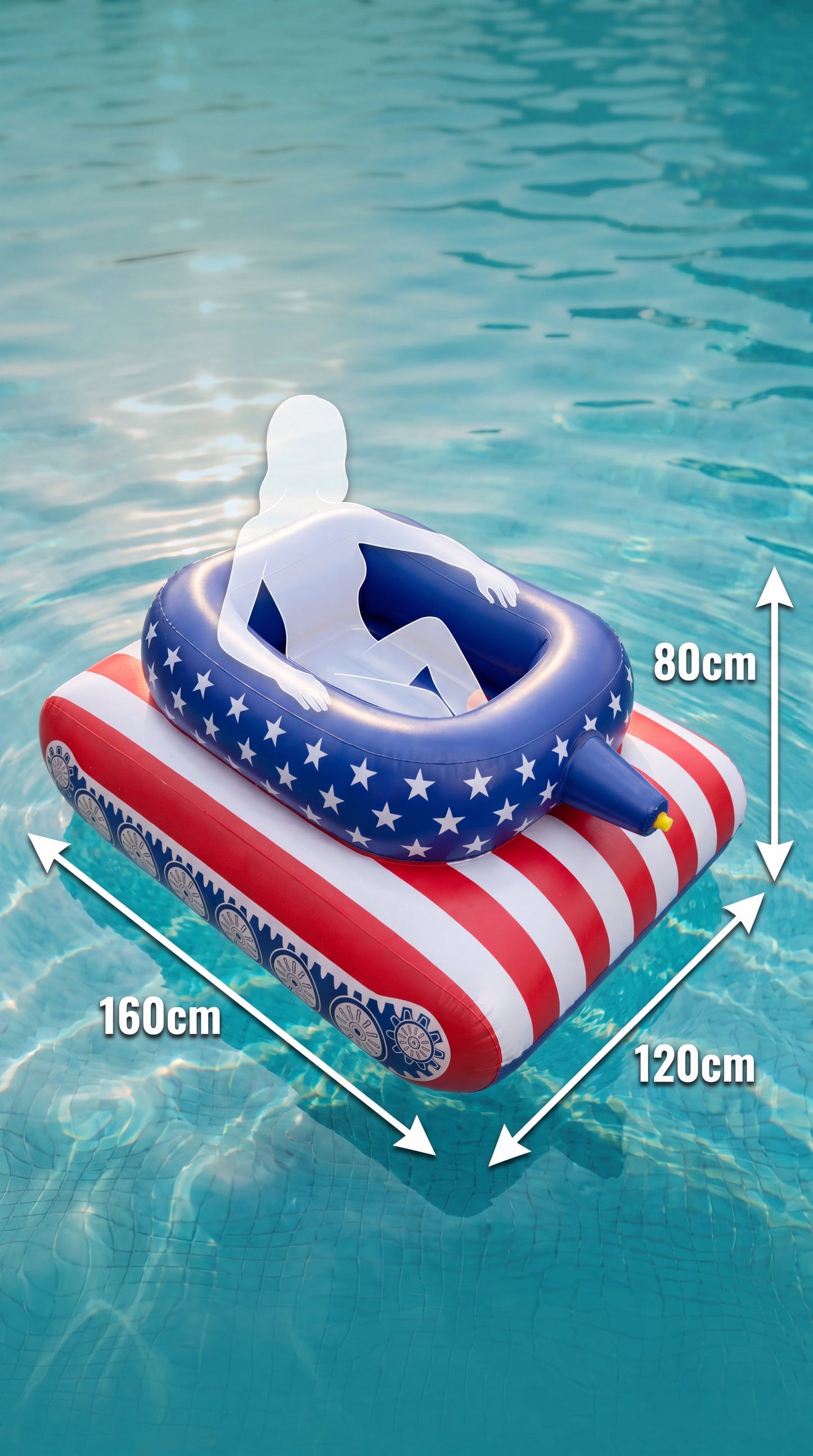 Patriot Tank Float