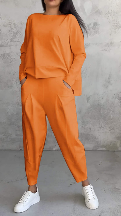Julie | Long Sleeve Top & Pants Set