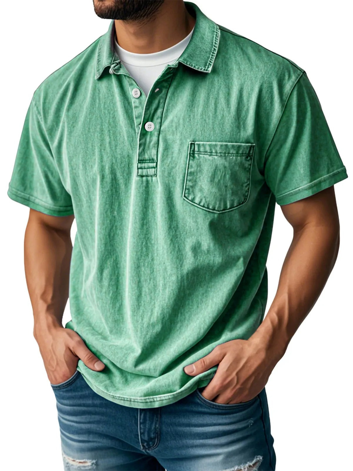 Donald | Stylish Short-Sleeve Polo Shirt