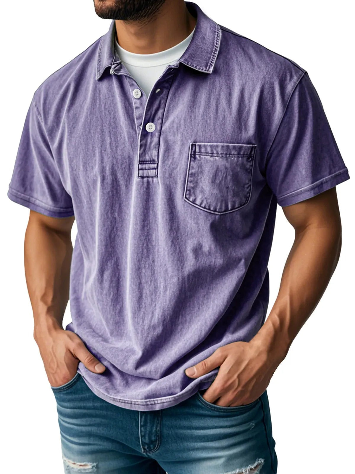 Donald | Stylish Short-Sleeve Polo Shirt