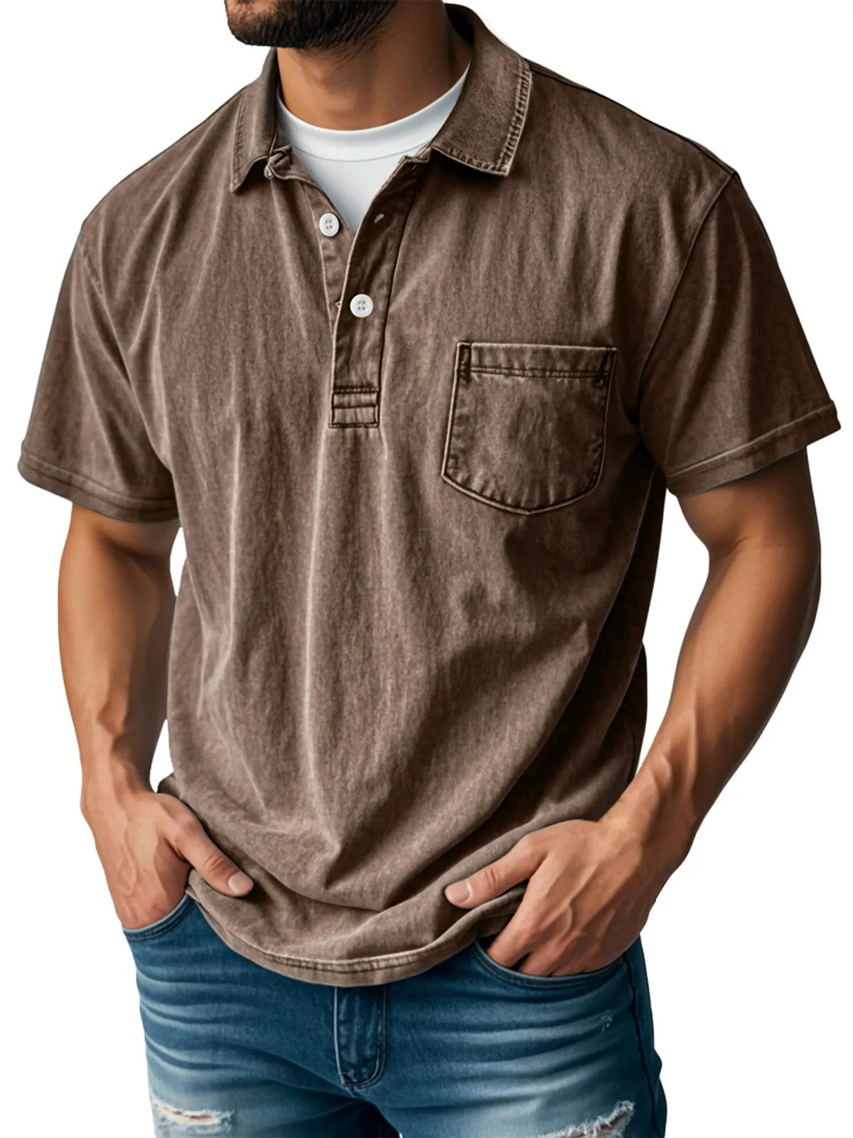 Donald | Stylish Short-Sleeve Polo Shirt
