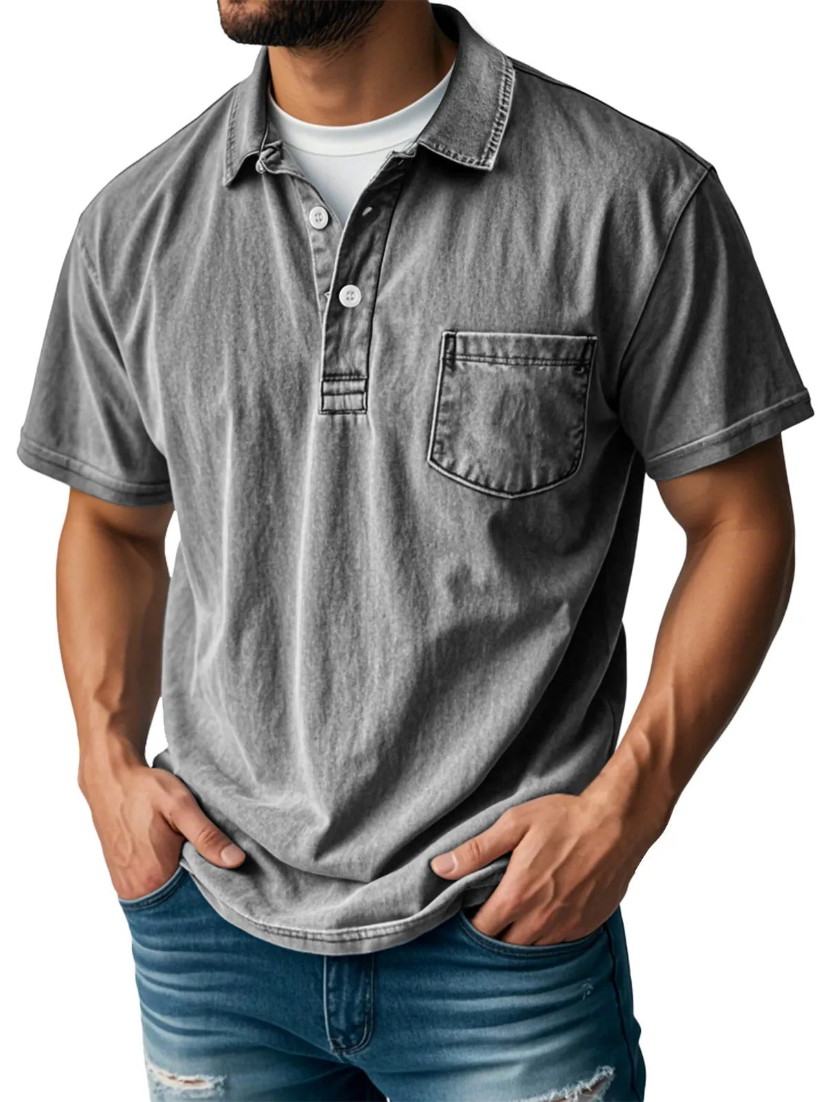 Donald | Stylish Short-Sleeve Polo Shirt