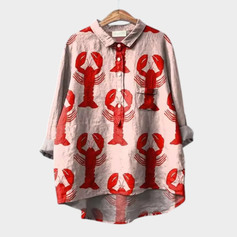 Vinnie | Classic Italian Vintage Blouse