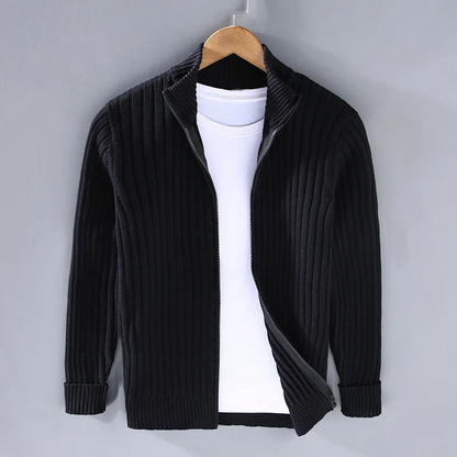 Paulo | Comfortable Ribbed Cardigan