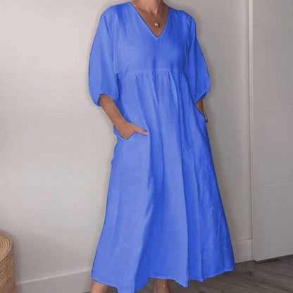 Wylla | Comfortable Chic V-Neck Dress