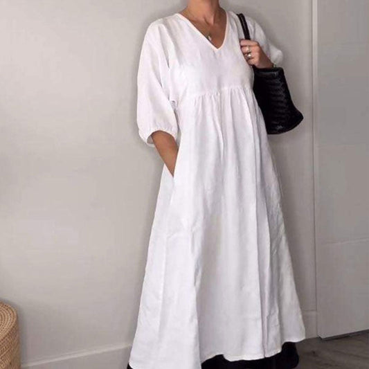 Wylla | Comfortable Chic V-Neck Dress