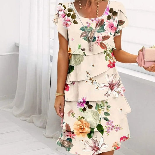Ivelyn | Dewdrop Floral Dress