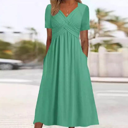 Deanna | Casual Charm V-Neck Dress