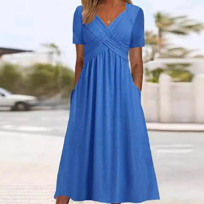 Deanna | Casual Charm V-Neck Dress