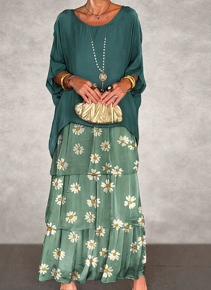 Vittoria | Divine Ruffled Maxi Dress